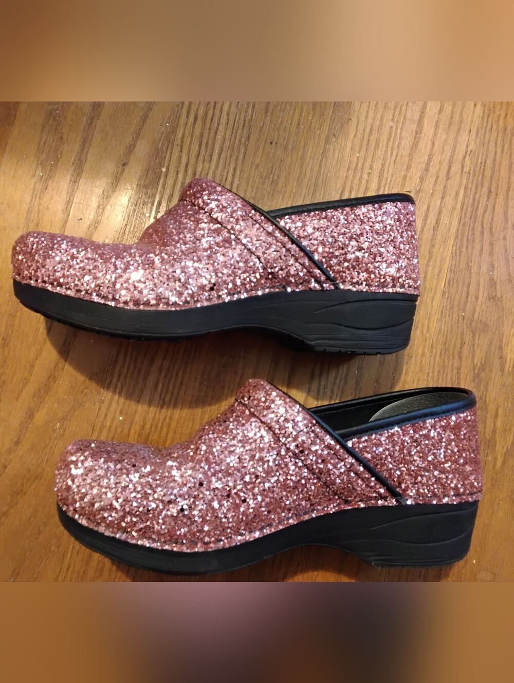 Dansko Bubbly Pink Glitter XP 2.0 - 39